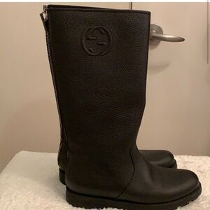 Gucci leather boots- authentic!